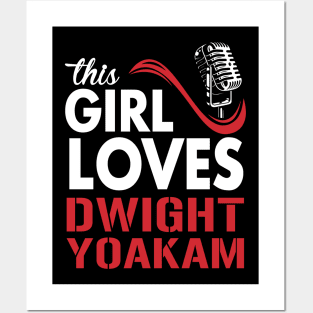 This Girl Loves Dwight Posters and Art
